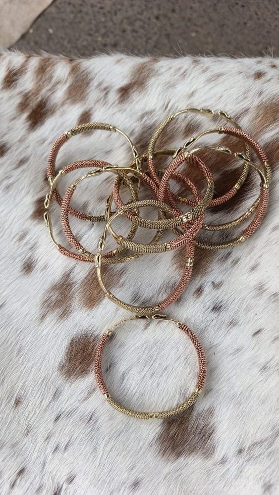 Brass-Meets-Copper Bracelet