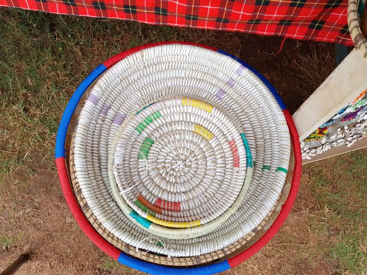 Woven Basket Plate