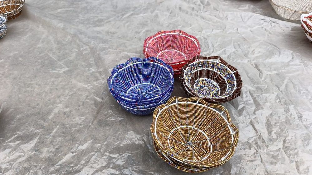 5-inch Beaded Bowl